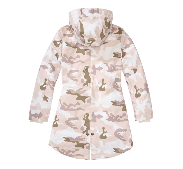 Brandit Marsh Lake parka damen winterjacke mit kapuze, candy camo