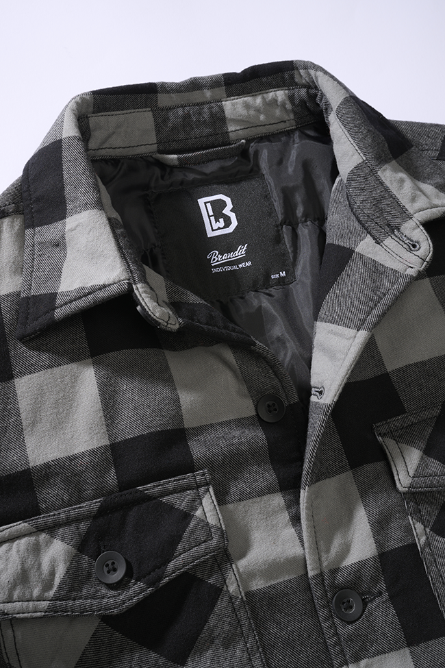 Brandit Lumber bunda, čierna+charcoal