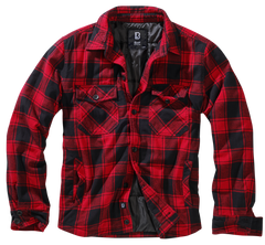 Brandit Lumberjacket μπουφάν, κόκκινο μαύρο