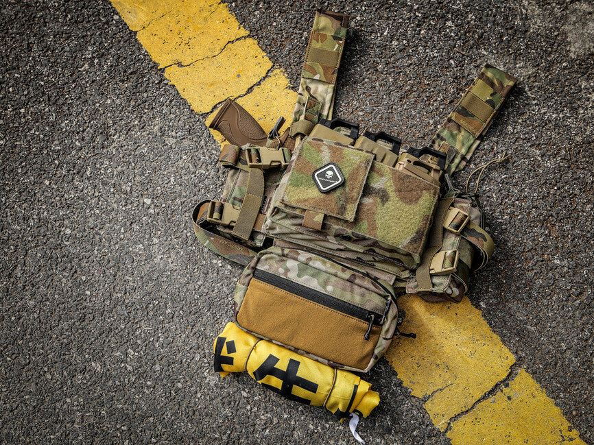 Emersongear Tactical Micro Fight Chissis MK3 Vest, Multicam Black