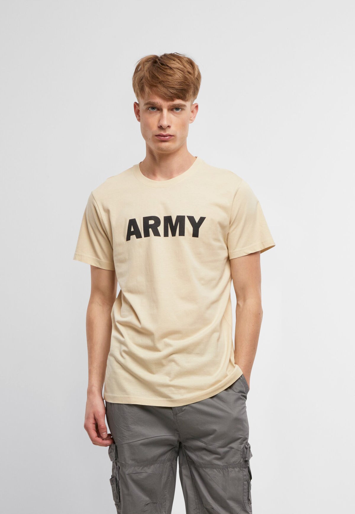Brandit Army tričko, béžová