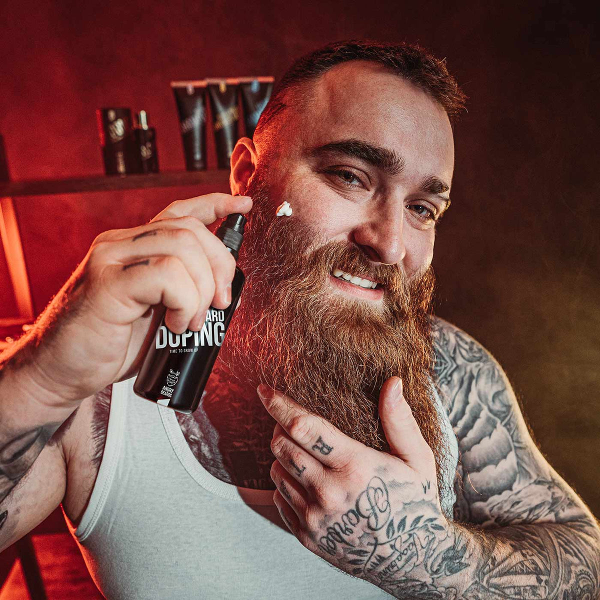 ANGRY BEARDS Beard doping prípravok na rast fúzov 30 ml