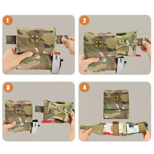 Leguon SaberMicro Medical Micro Trauma Pouch, Coyote