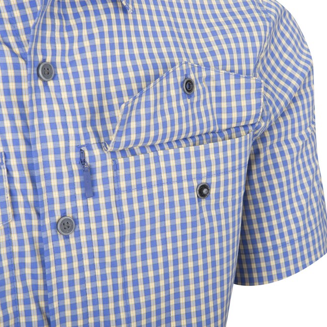Helikon-Tex Covert Concealed Carry Tactical Short Sleeve Shirt, Dirt Red Checkered