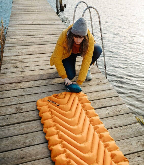 Klymit Isolated Sleeping Pad Static V Lite, Mango Orange