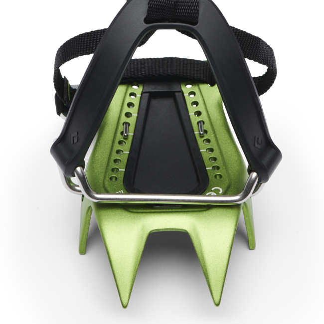 Black Diamond Neve Strap Crampons, Envy Green