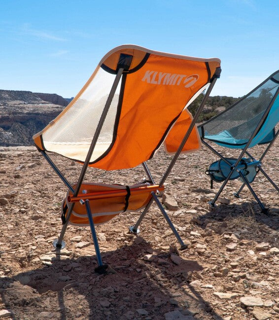 Klymit Ridgeline Κάμπινγκ Καρέκλα Κοντή, Μπλε