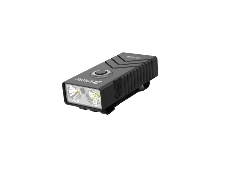 Speras U3-GL Multifunctional EDC Flashlight, Black