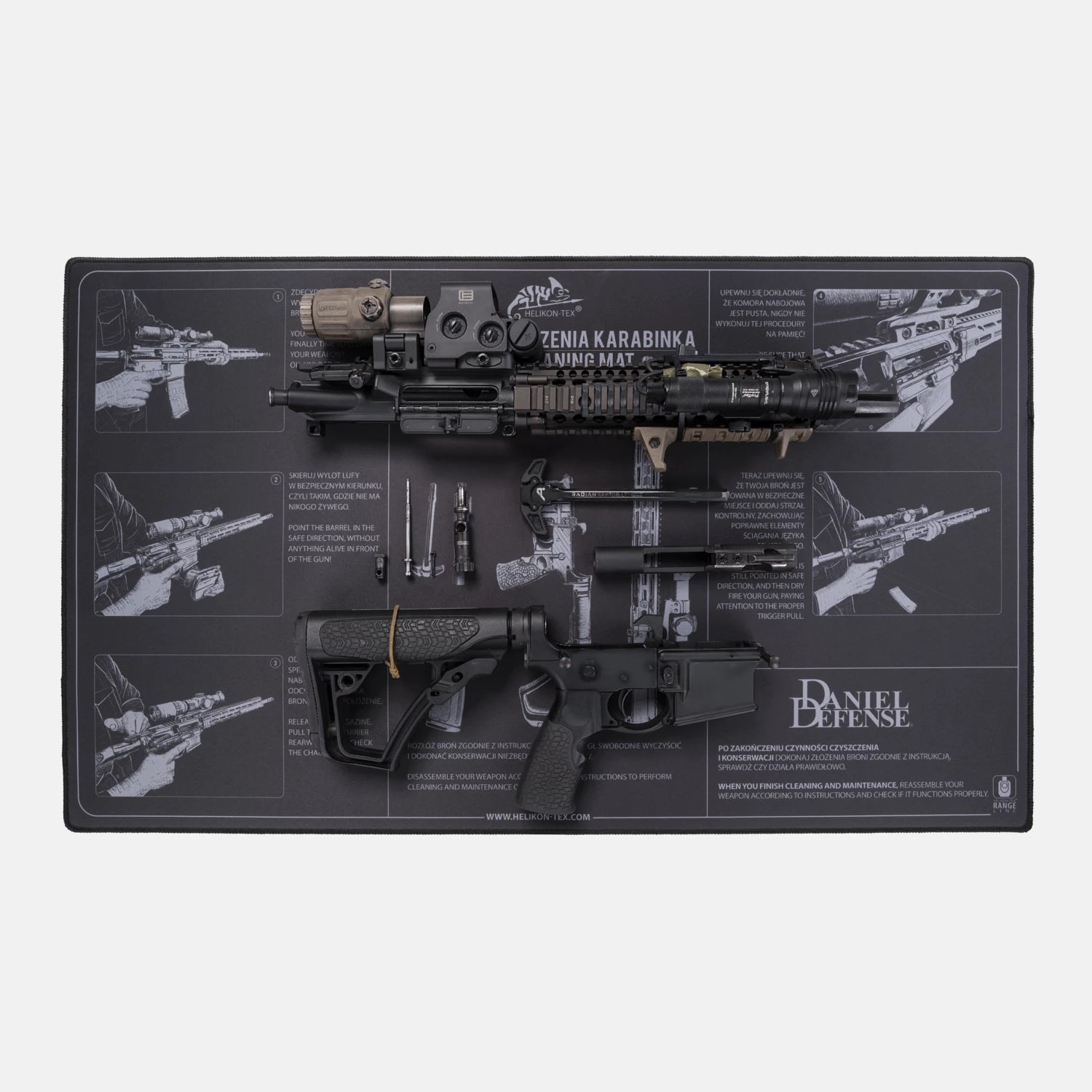 Helikon-Tex Rifle podložka 85.5x50 cm, čierna – detail 1