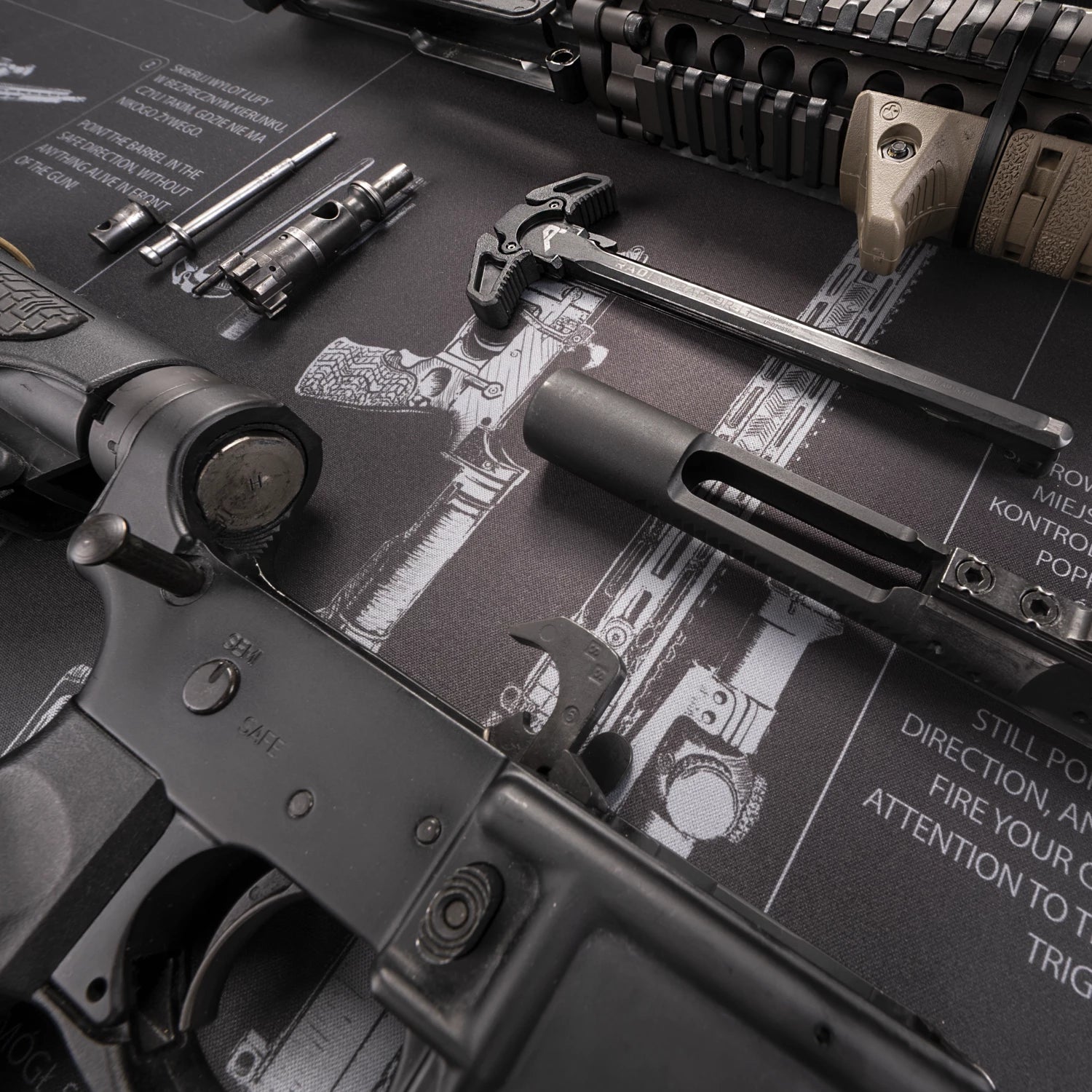 Helikon-Tex Rifle podložka 85.5x50 cm, čierna – detail 2