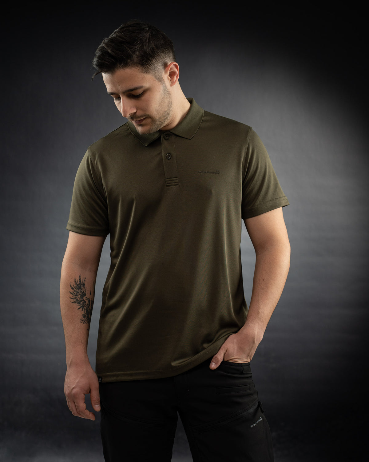Pentagon Poloshirt Anassa, schwarz