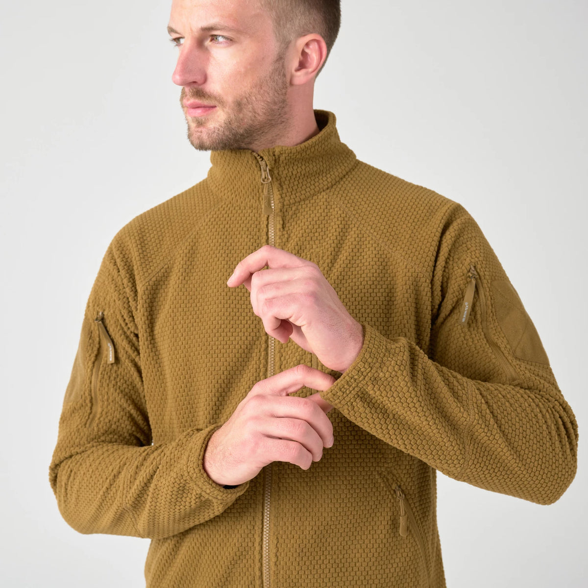 Helikon-Tex Alpha Tactical flisová bunda, navy blue – detail 6