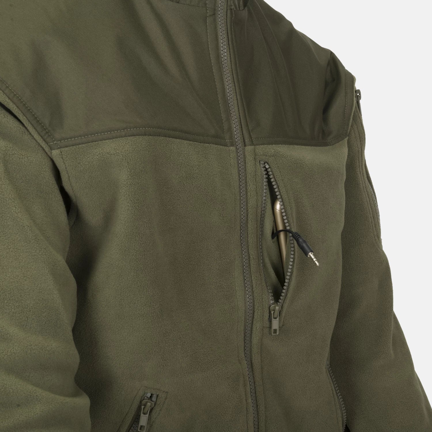 Helikon-Tex Classic Army flisová bunda 300g/m2, navy blue – detail 2