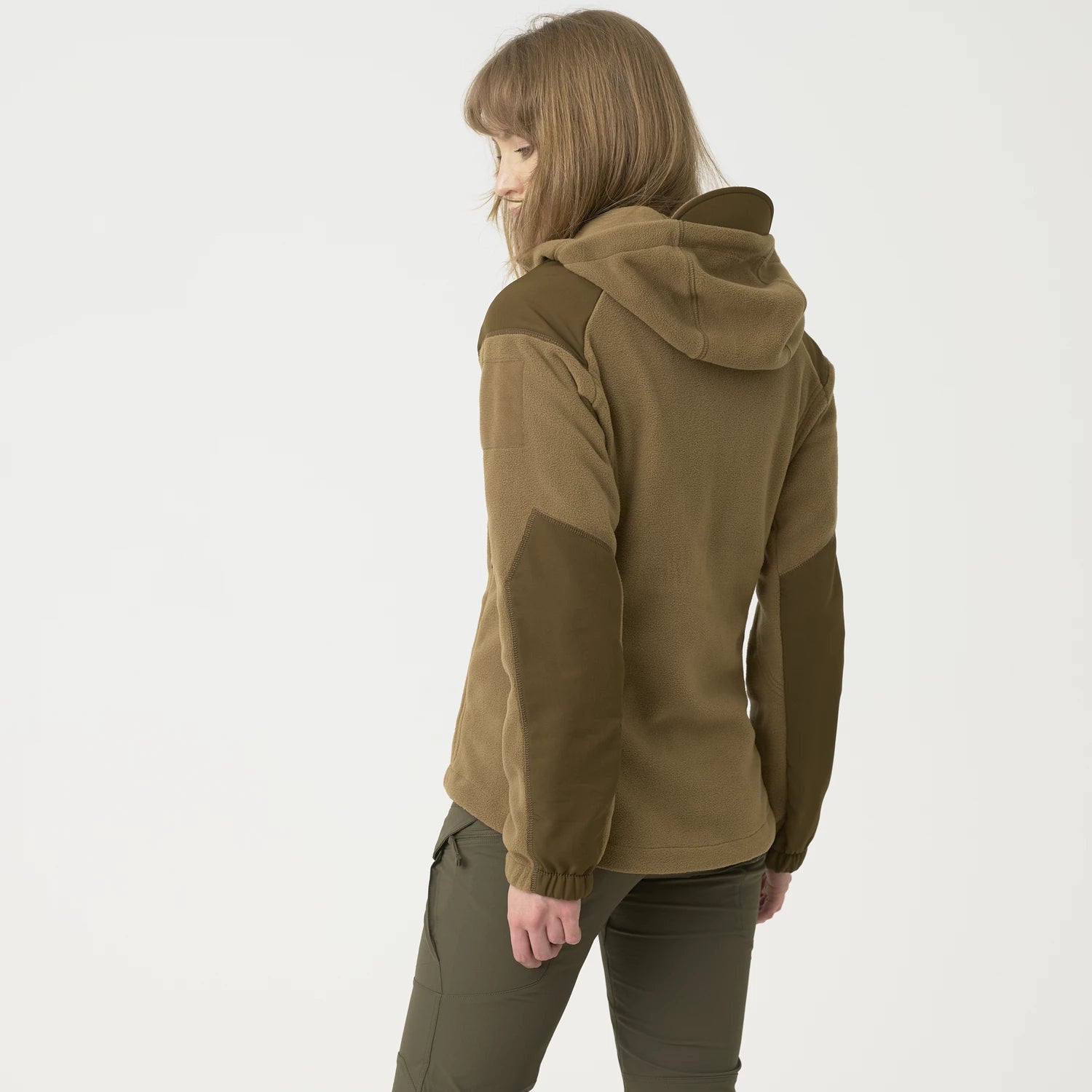 Helikon-Tex CUMULUS mikina dámska Heavy Fleece, Coyote – detail 4