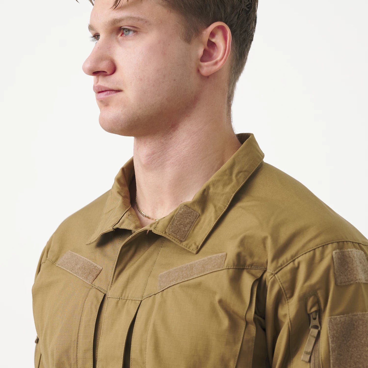 Helikon-Tex MBDU blúza NyCo Ripstop, PL Woodland – detail 3