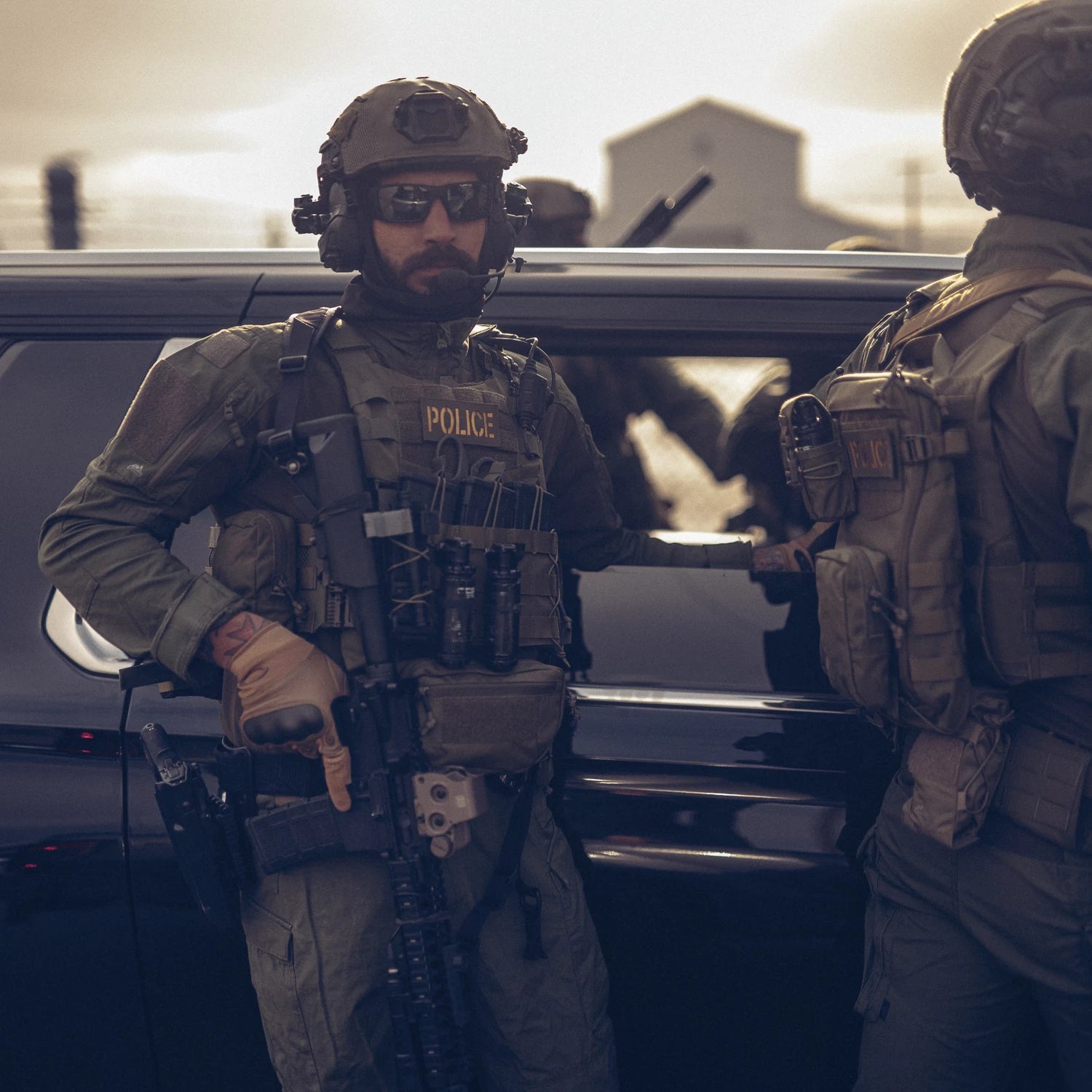 Helikon-Tex MCDU Combat tričko NyCo Ripstop, PL Woodland – v použití 1