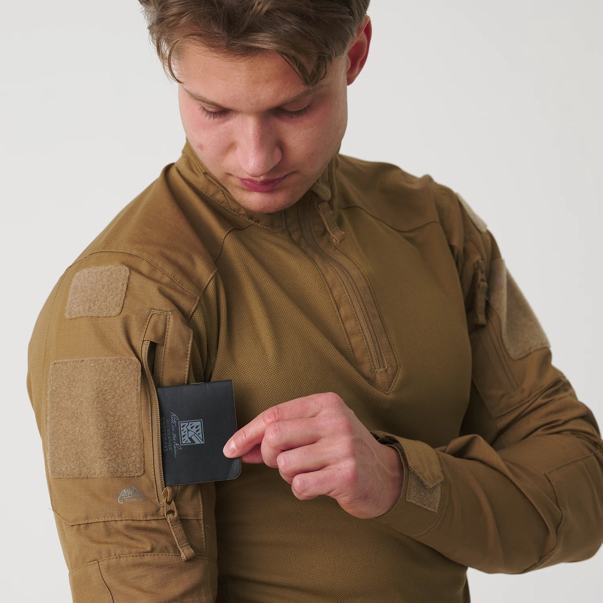 Helikon-Tex MCDU Combat tričko NyCo Ripstop, PenCott WildWood™ – detail 3