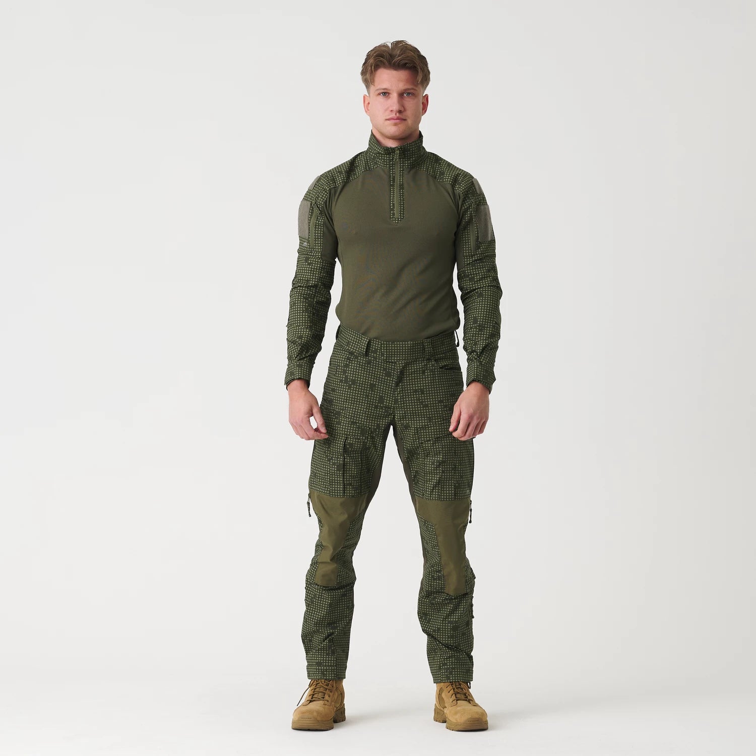 Helikon-Tex MCDU Combat Shirt nátelník taktický, desert night camo – detail 3