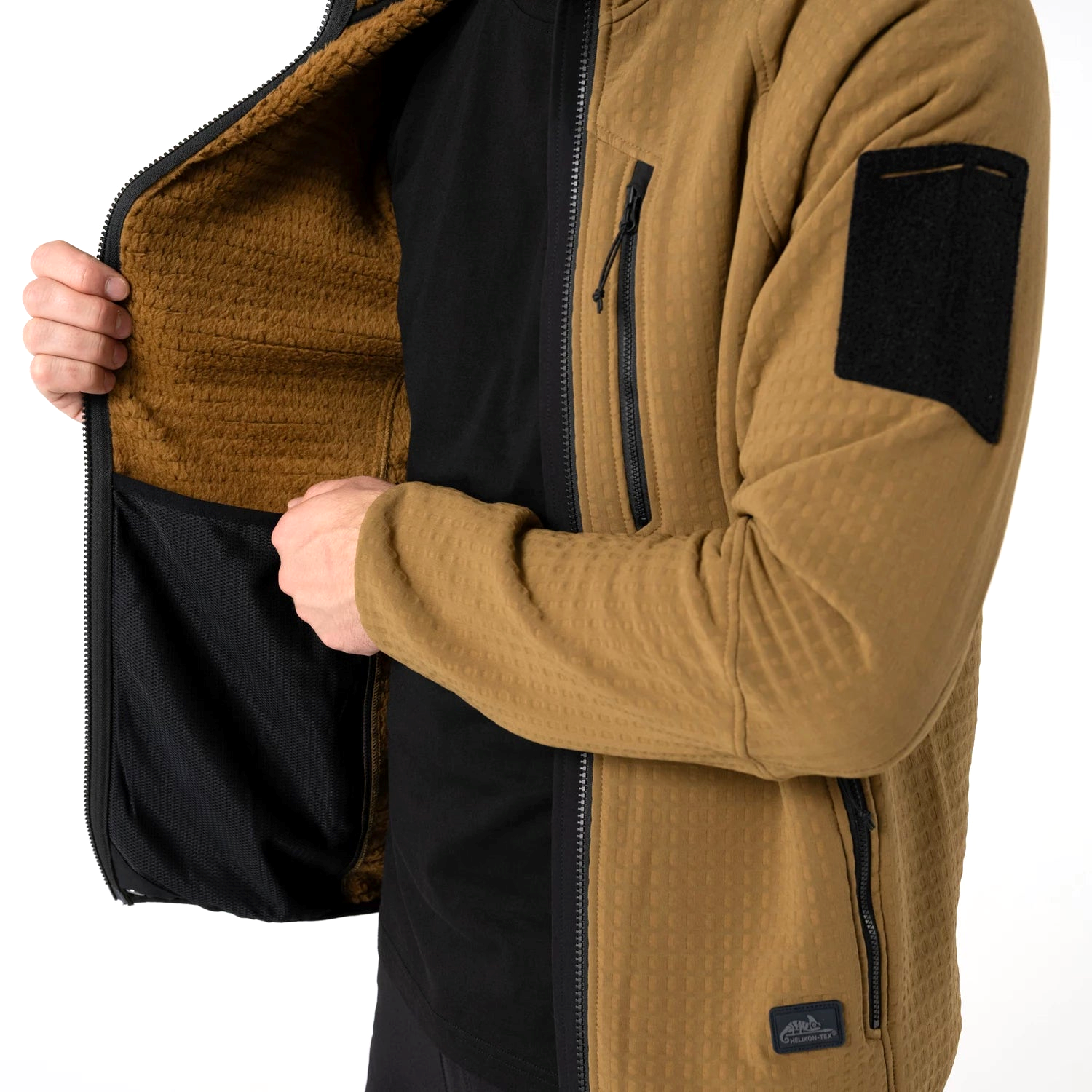 Helikon-Tex Patriot PRO fleece jacket, black