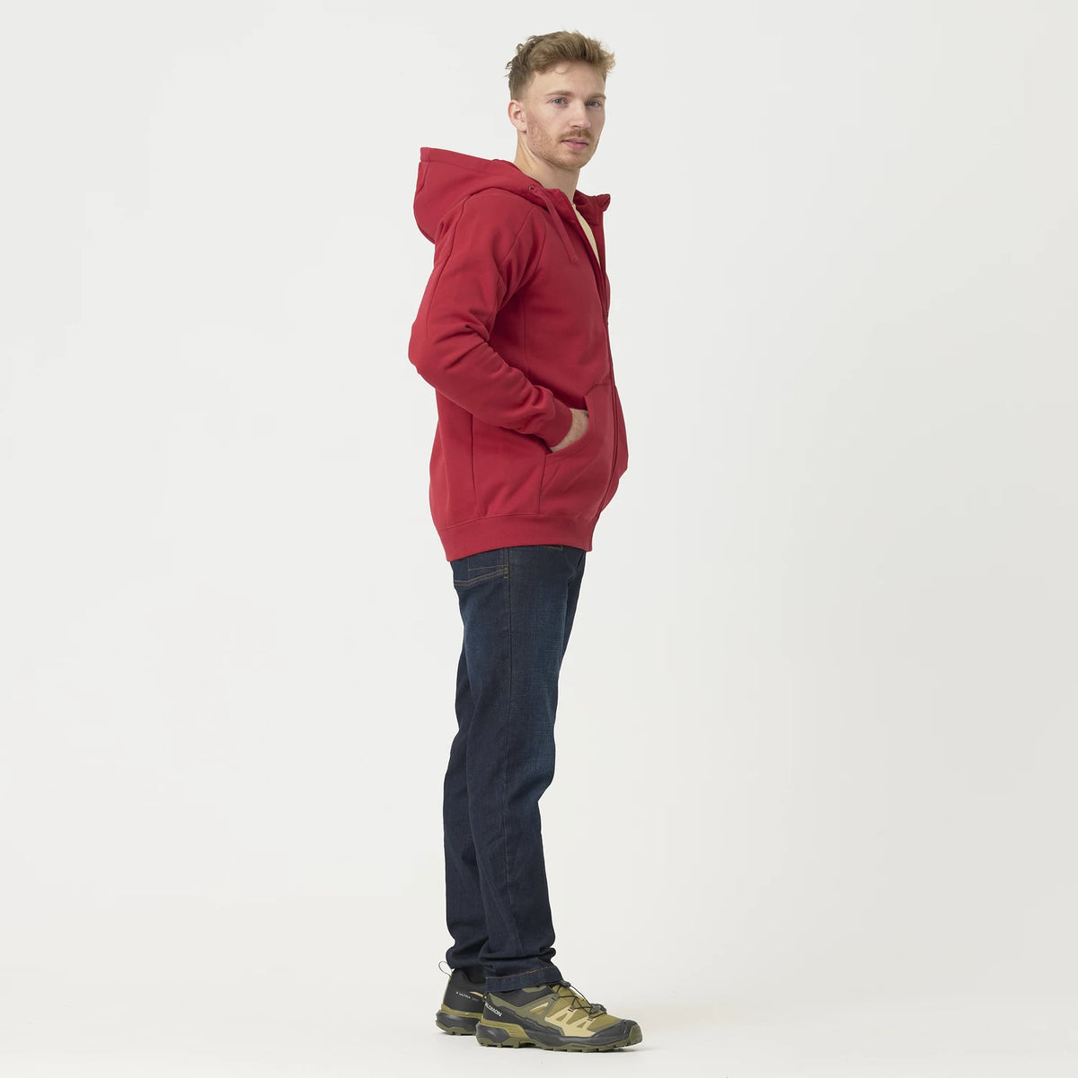 Helikon-Tex mestská mikina taktická FullZip, Blue – detail 1