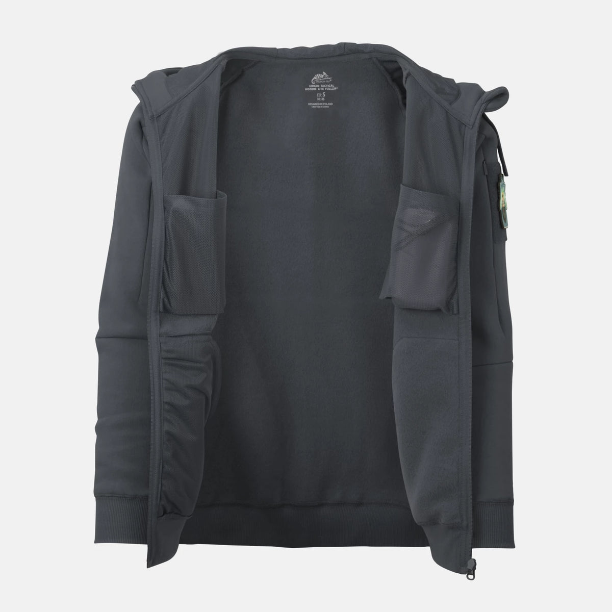 Helikon-Tex mestská mikina taktická FullZip, Blue – detail 4