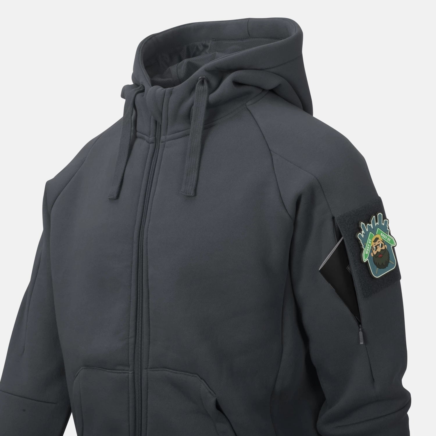 Helikon-Tex Urban Tactical lite mikina, čierna – detail 5