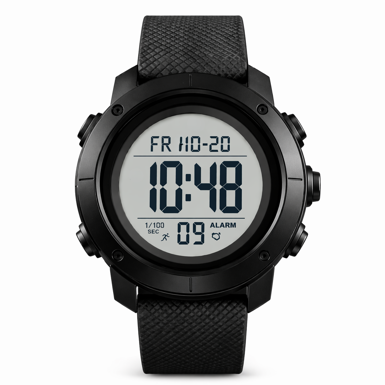 Leguon Stoneveil Uhr, schwarz
