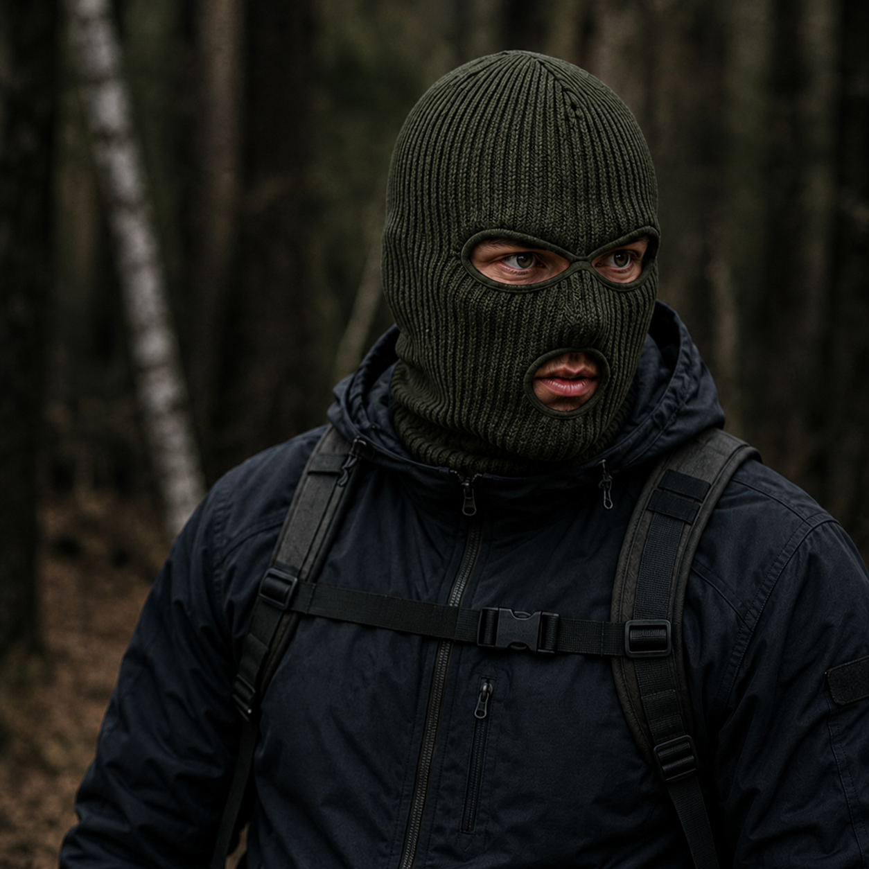 WARAGOD Isvik kučma s 3 odprtinami, vojaško zelena