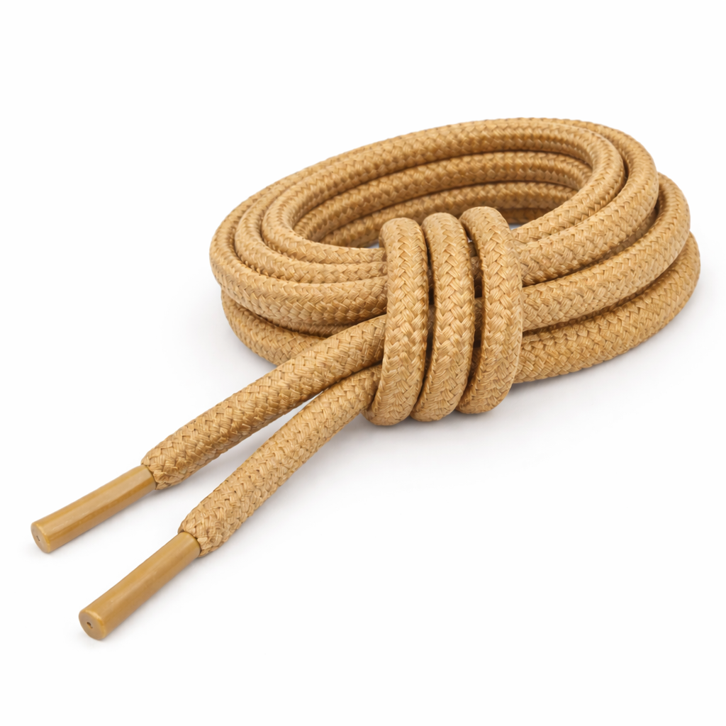 WARAGOD Warstrap Round schnürsenkel für schuhe, coyote