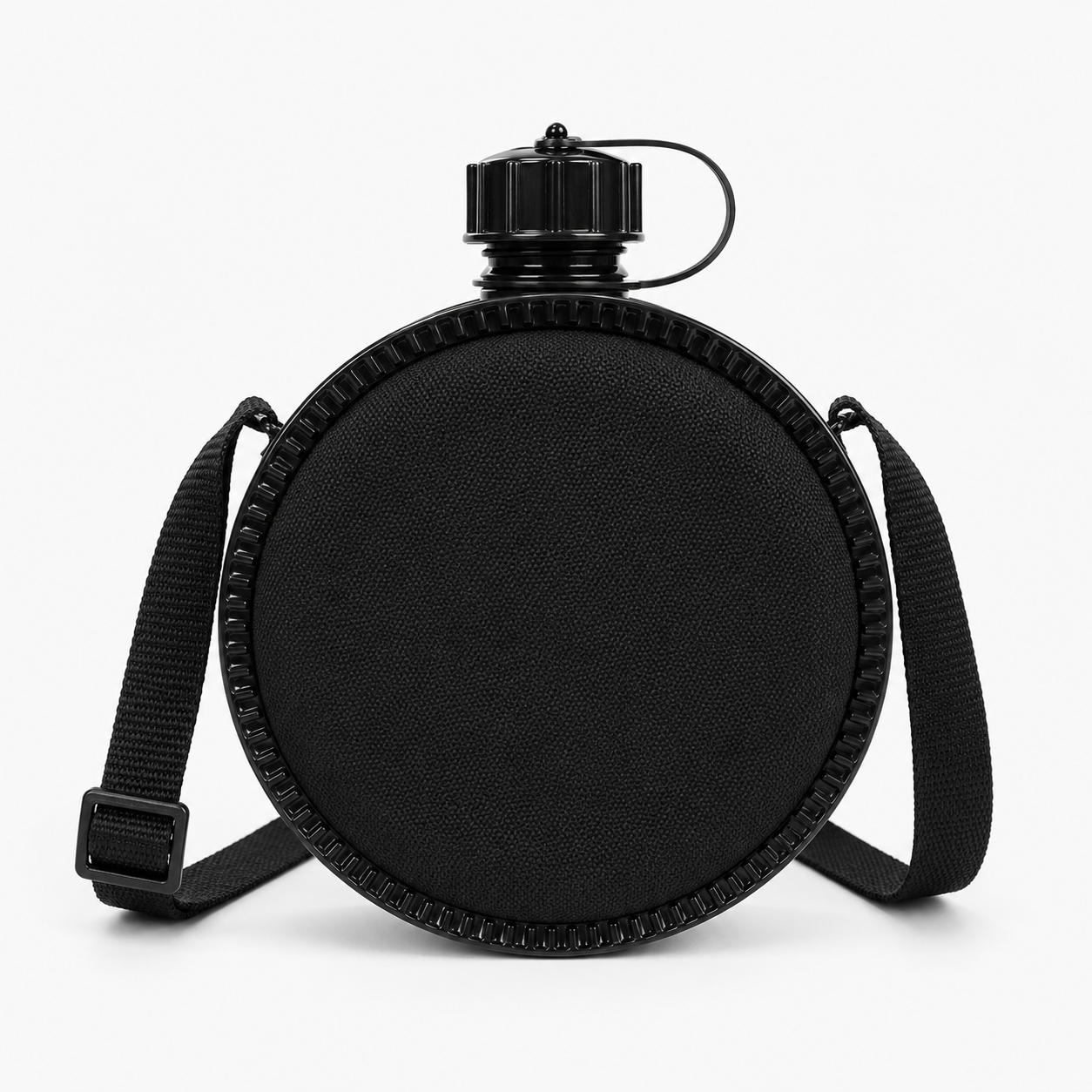 Dragowa Tactical Feldflasche 2L, schwarz