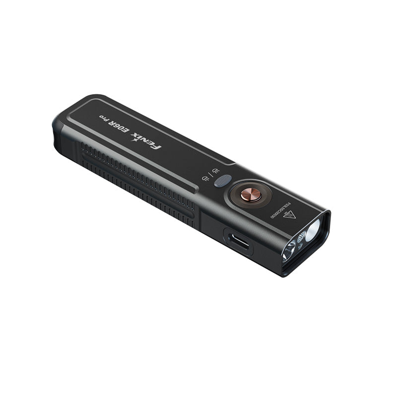 Fenix E06R PRO nabíjateľná EDC baterka, čierna