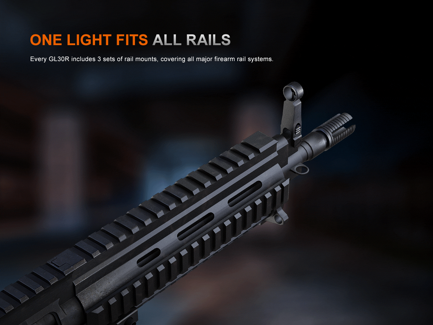 Fenix GL30R taktické nabíjacie LED svietidlo