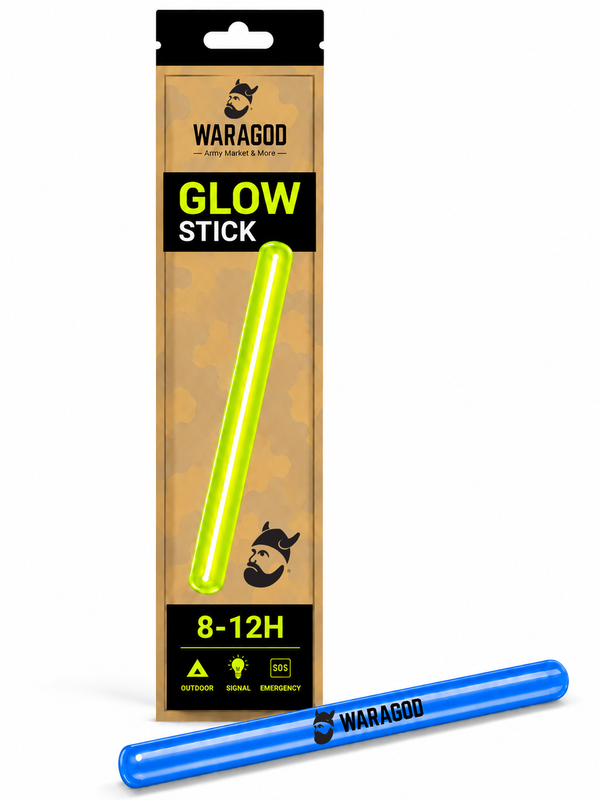 WARAGOD Leuchtstab 35cm, blau