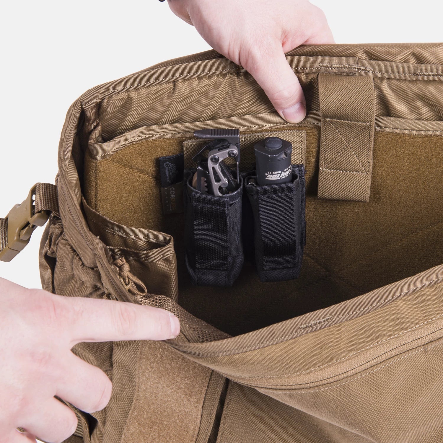 Helikon-Tex Molle Insert adaptér 2 na suchý zips, coyote – detail 2