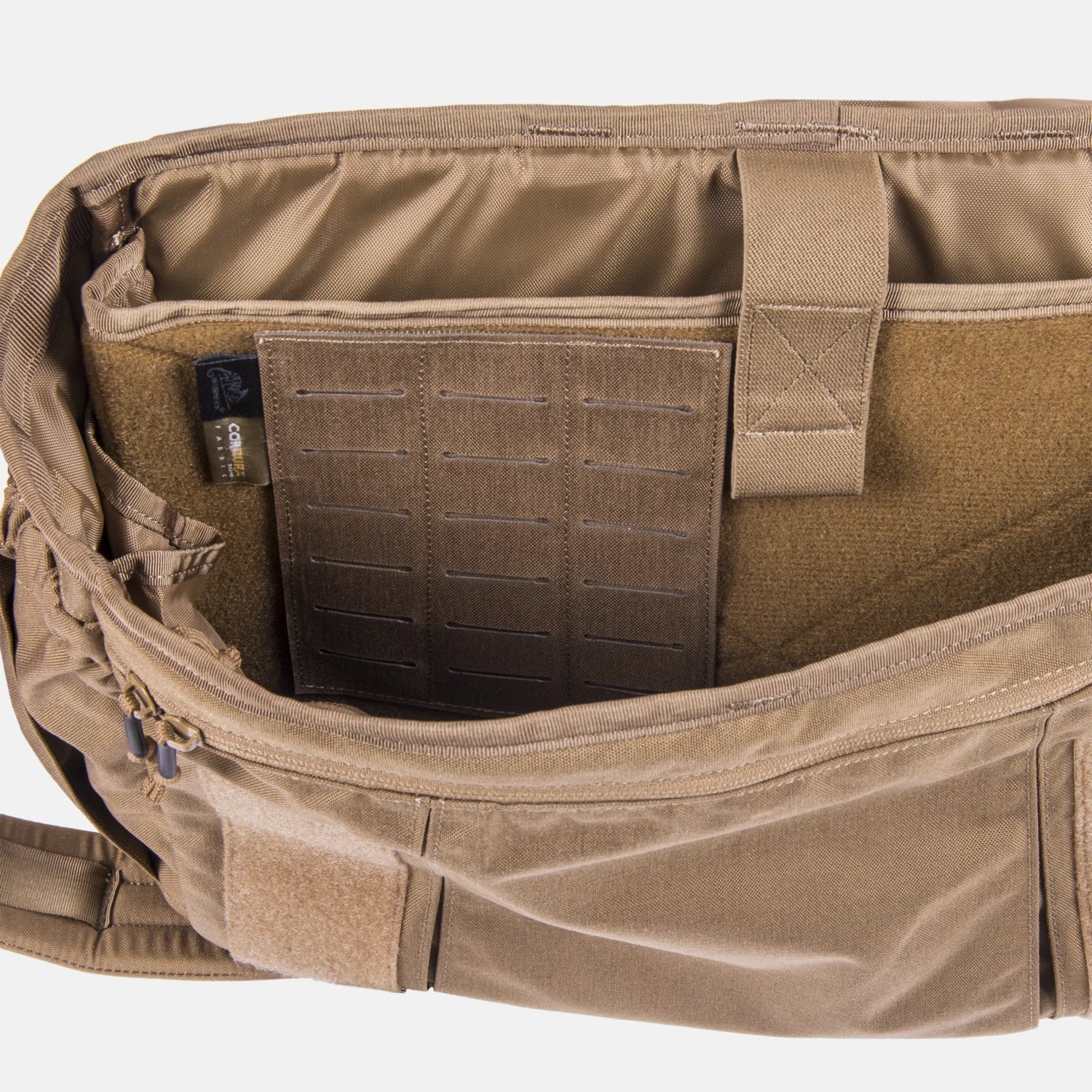 Helikon-Tex molle insert adaptér 3 na suchý zips, čierny – detail 1