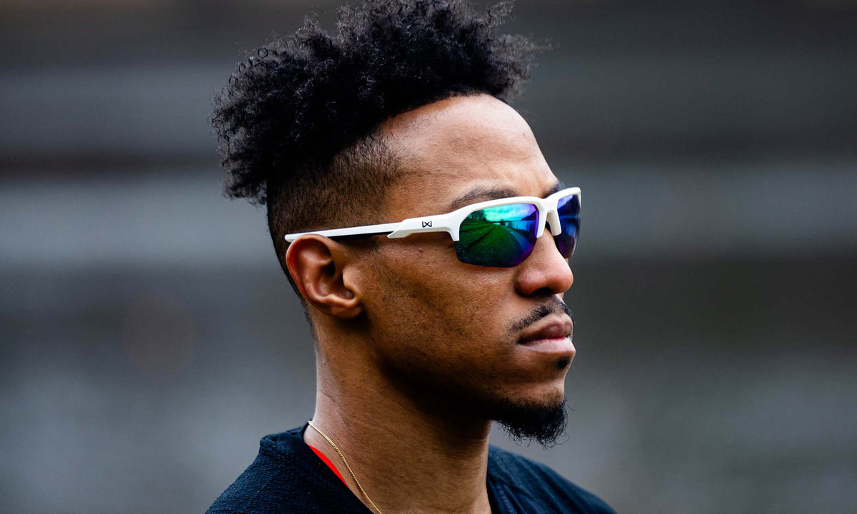 Wiley X Jakl slnečné okuliare Captivate Polarized Green Mirror/ Polished White