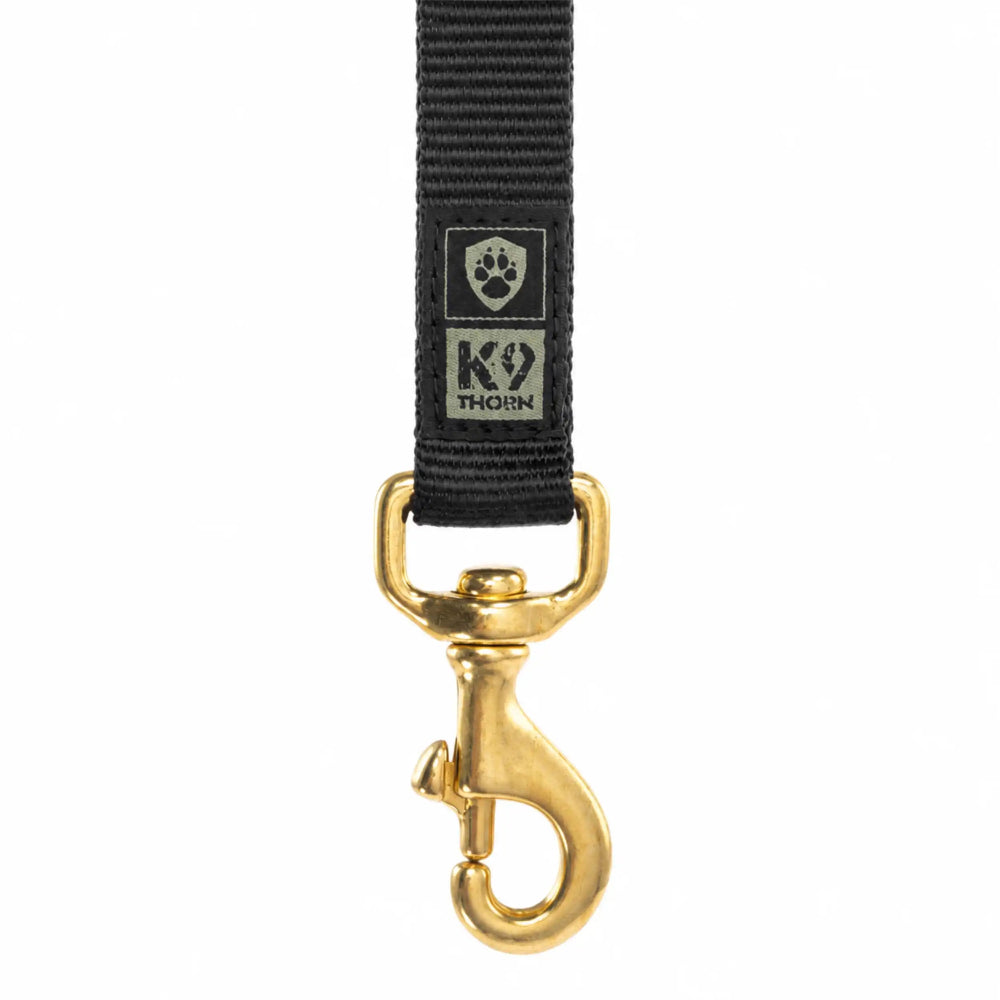 K9 Thorn povodec 30cm črna