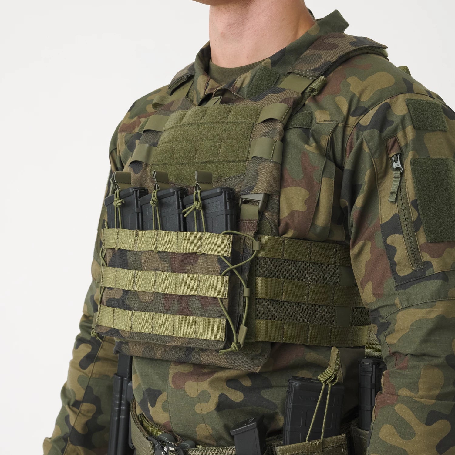 Helikon-Tex Guardian Military Set nosič plátov, Olive Green – detail 5