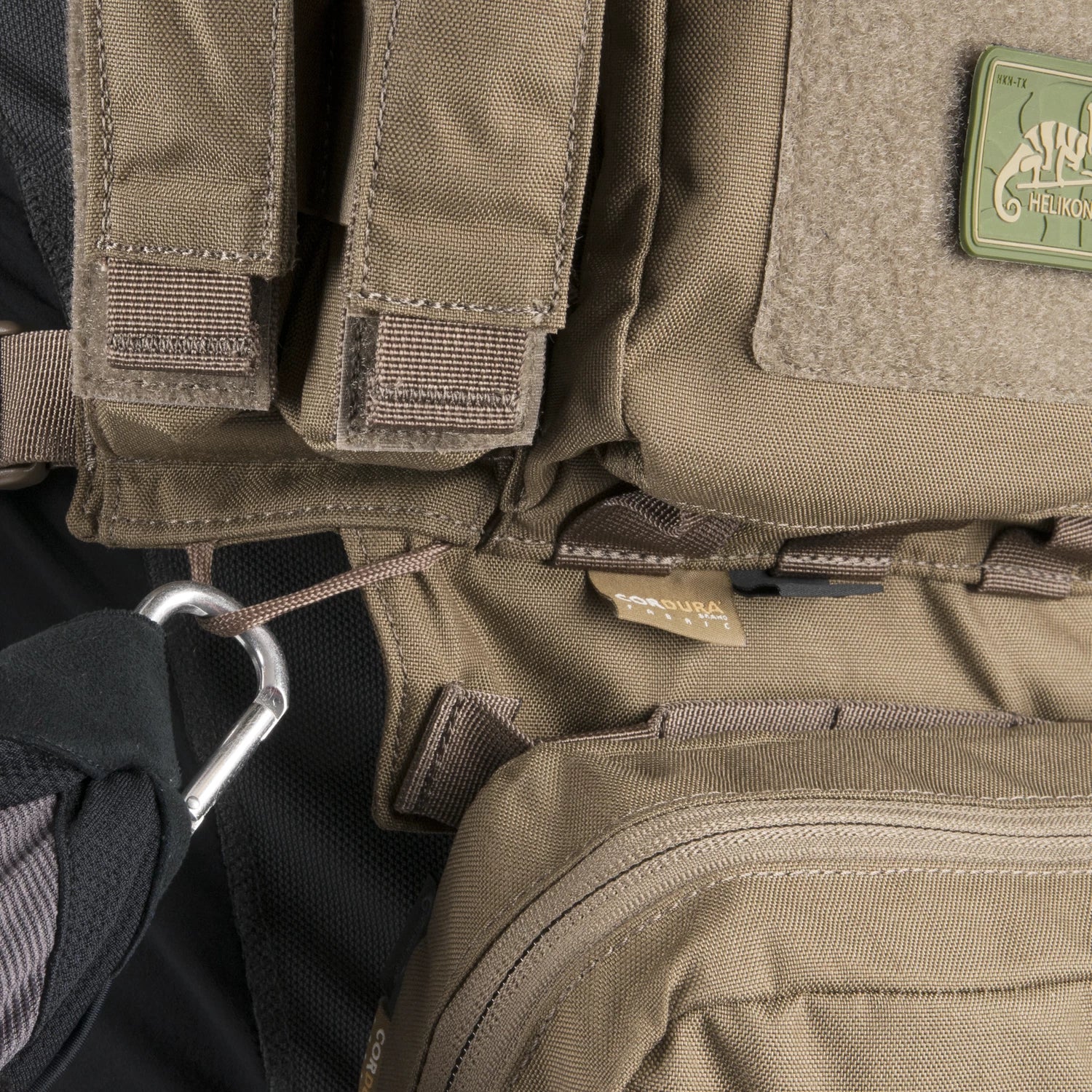 Helikon-Tex TMR vesta taktická, Black / Shadow Grey – detail 3