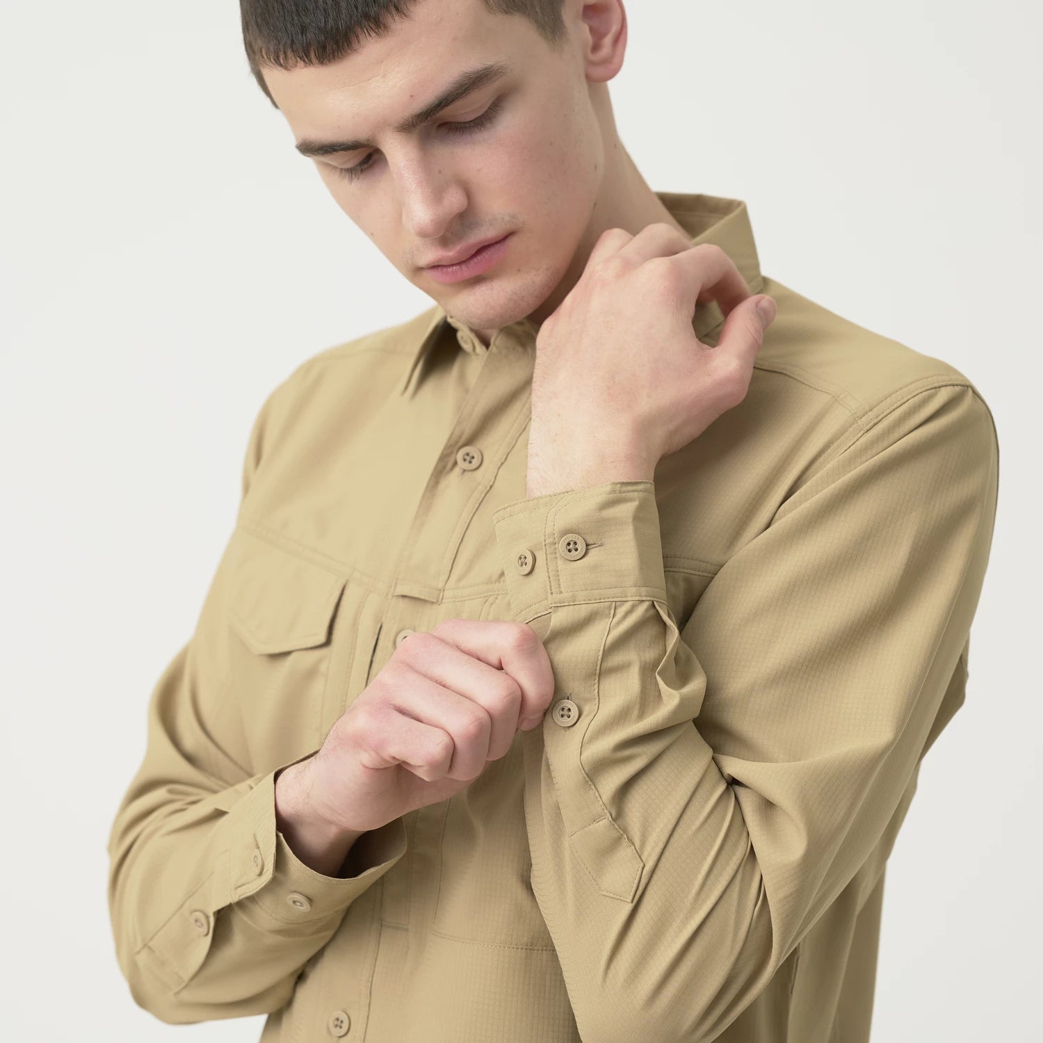 Helikon-Tex DEFENDER Mk2 košeľa Tropical, Dark Olive – detail 6