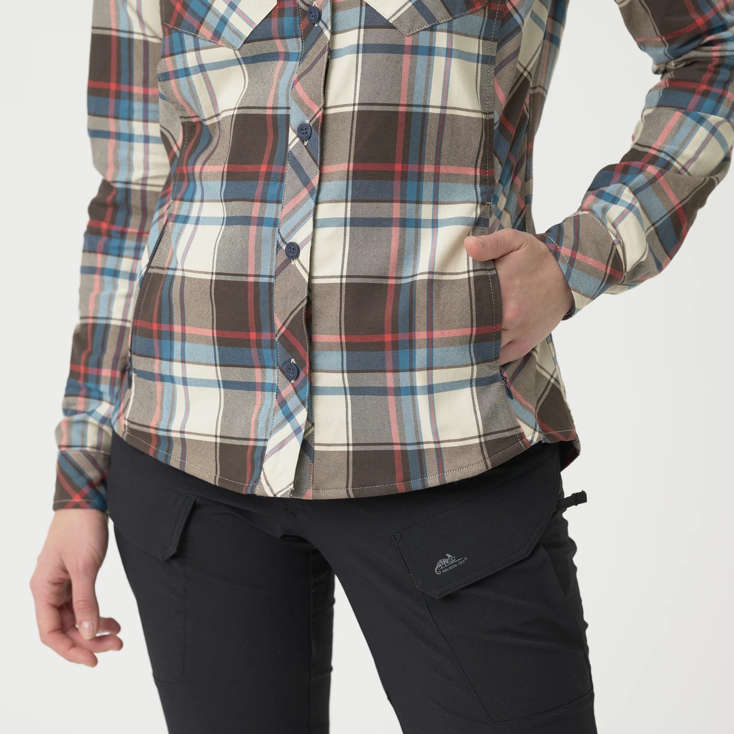 Helikon-Tex Marigold košeľa dámska - Foggy Meadow Plaid – detail 9