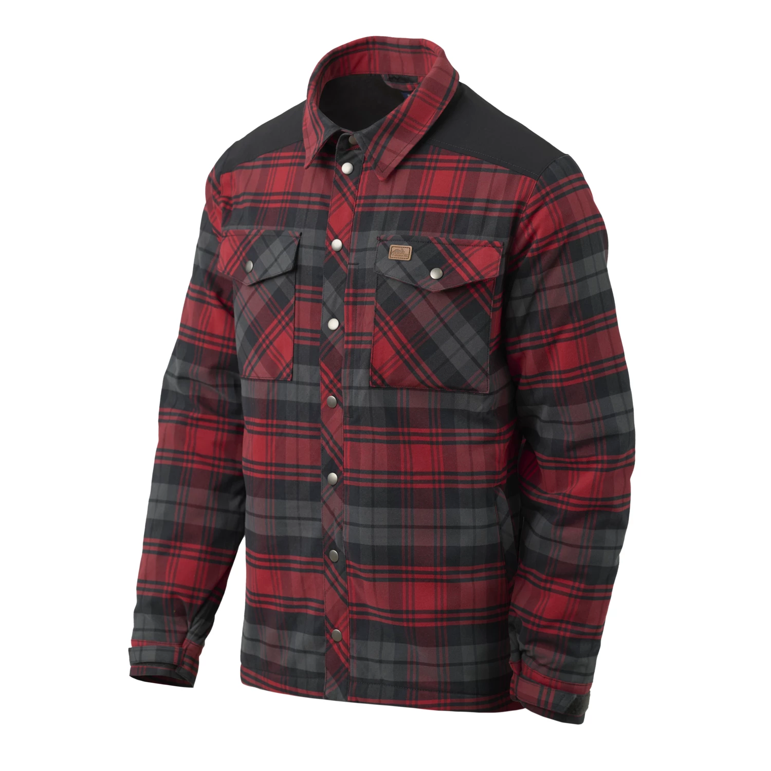 Helikon-Tex Warden zimná košeľa, Slate Crimson Plaid