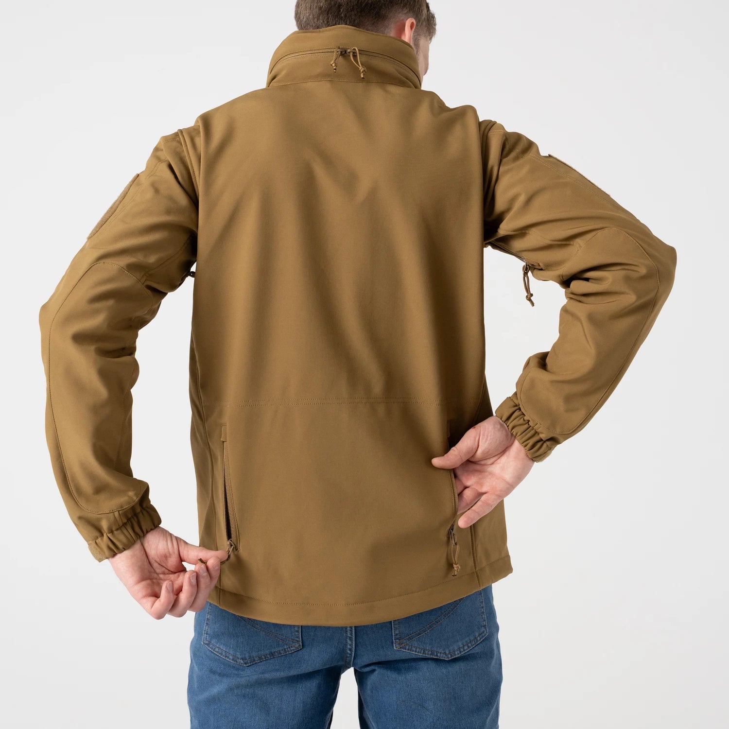 Helikon-Tex Gunfighter vode a vetruodolná bunda, shadow grey – detail 5