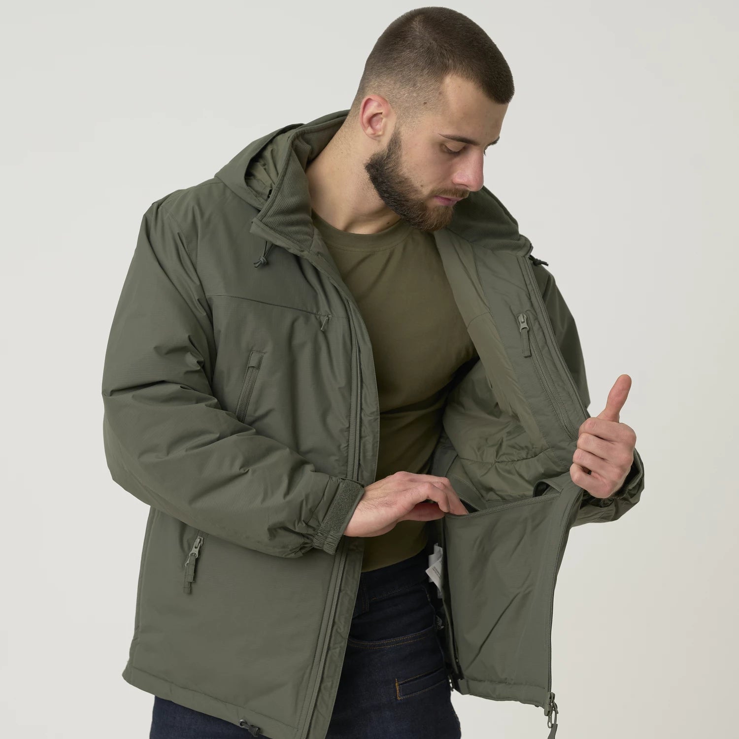 Helikon-Tex HUSKY Tactical bunda, čierna – detail 9