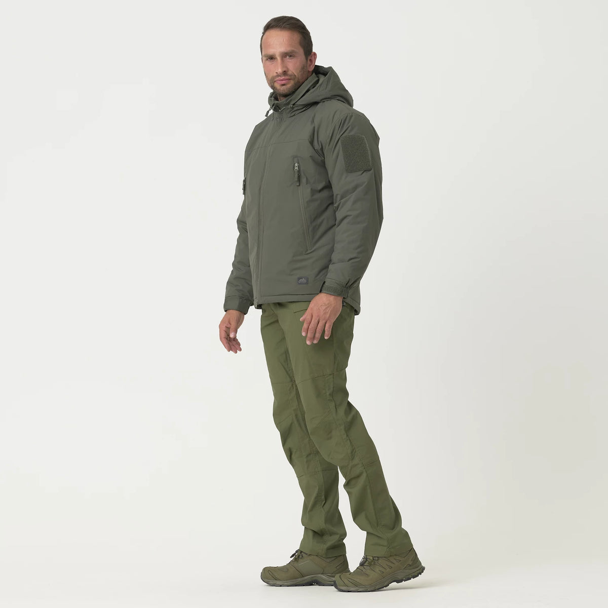 Helikon-Tex LEVEL 7 ľahká zimná bunda Climashield Apex 100g, Shadow Grey – detail 1