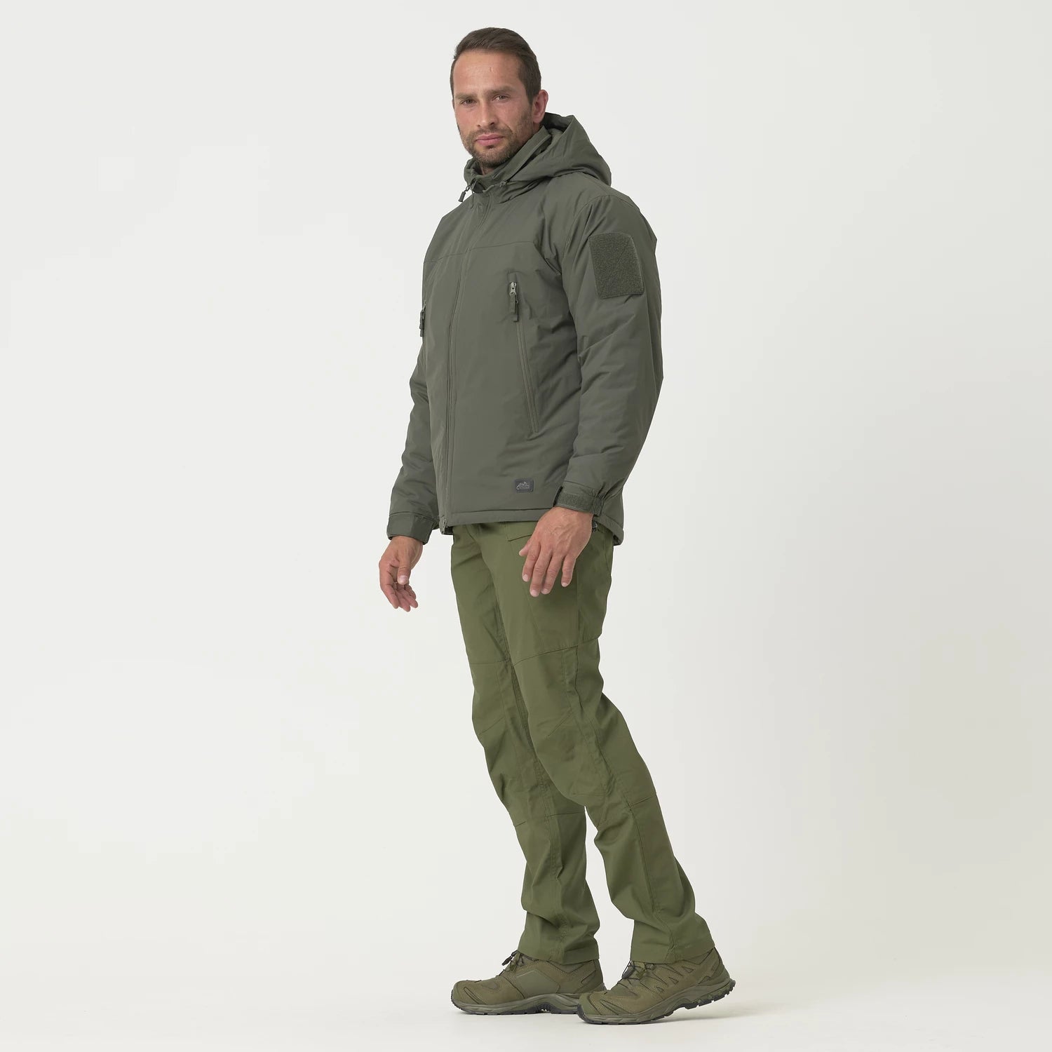 Helikon-Tex LEVEL 7 ľahká zimná bunda Climashield Apex 100g, čierna – detail 1