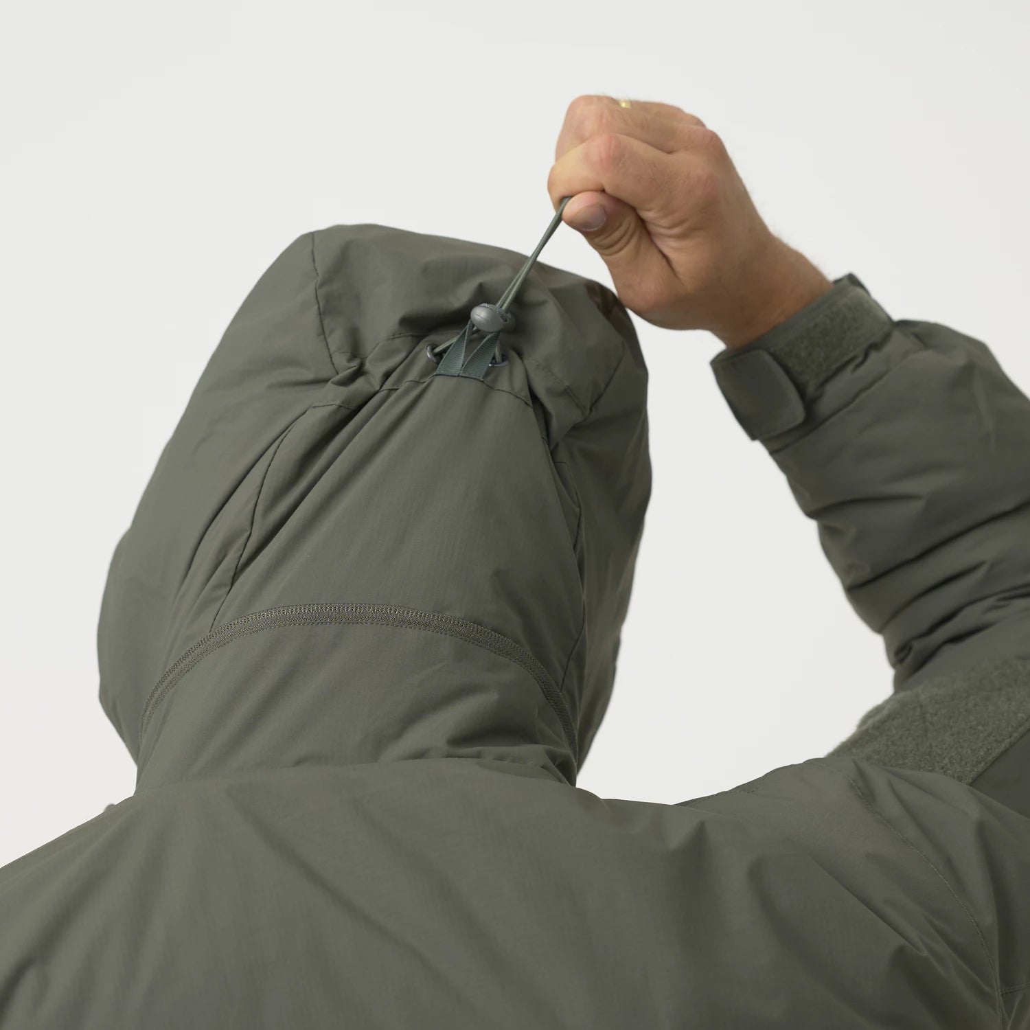 Helikon-Tex LEVEL 7 ľahká zimná bunda Climashield Apex 100g, čierna – detail 5