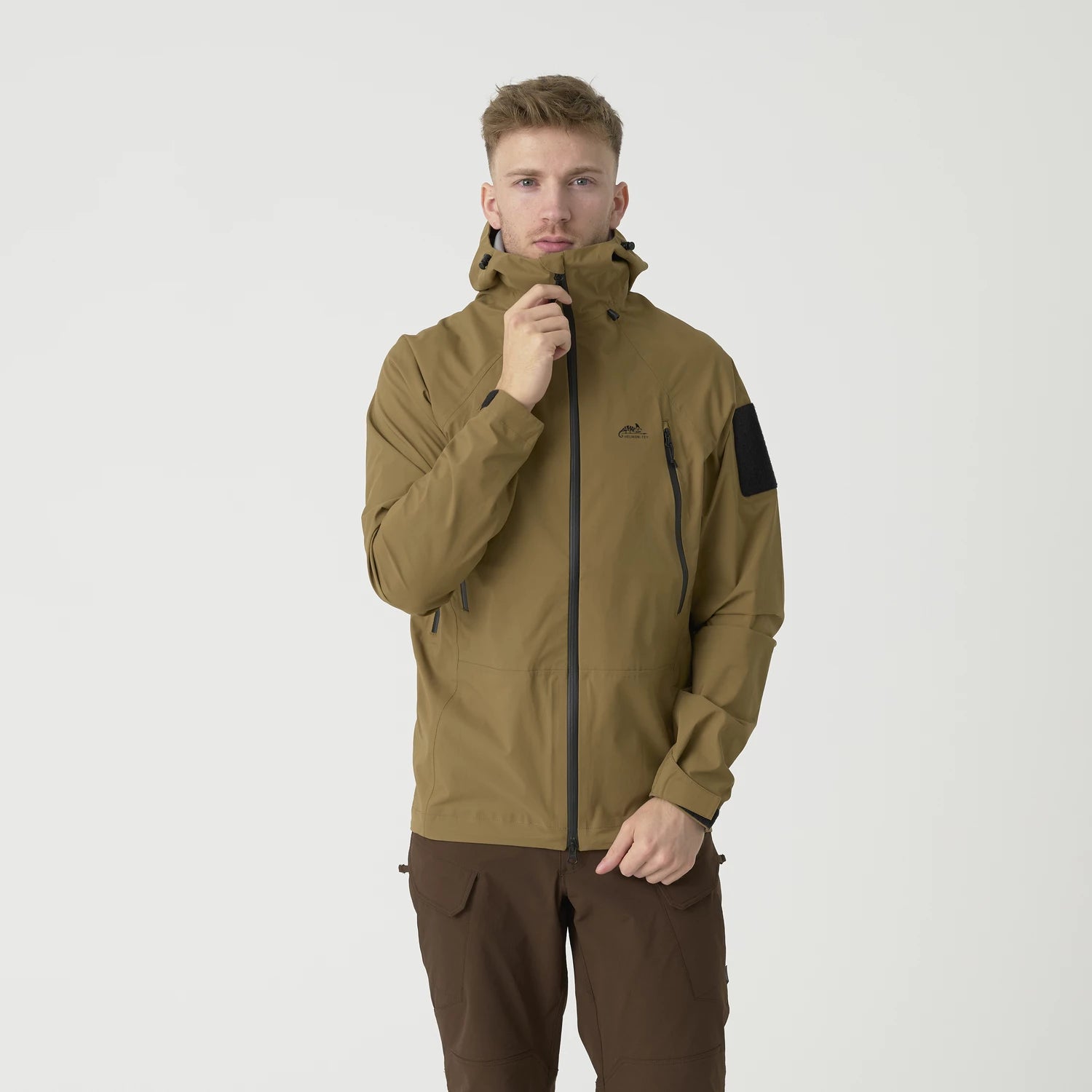 Helikon-Tex SQUALL Hardshell bunda TorrentStretch, Taiga Green – detail 1
