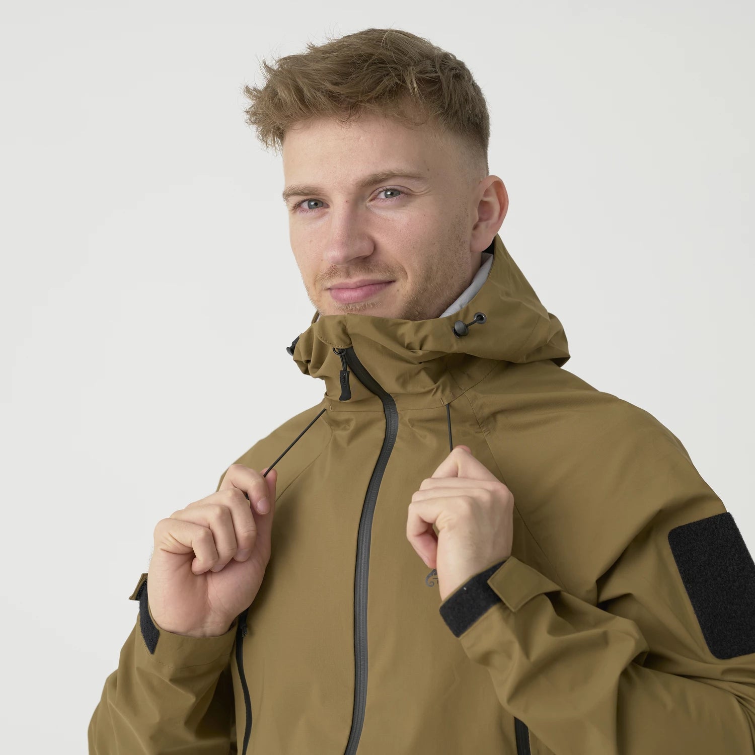 Helikon-Tex SQUALL Hardshell bunda TorrentStretch, Taiga Green – detail 6