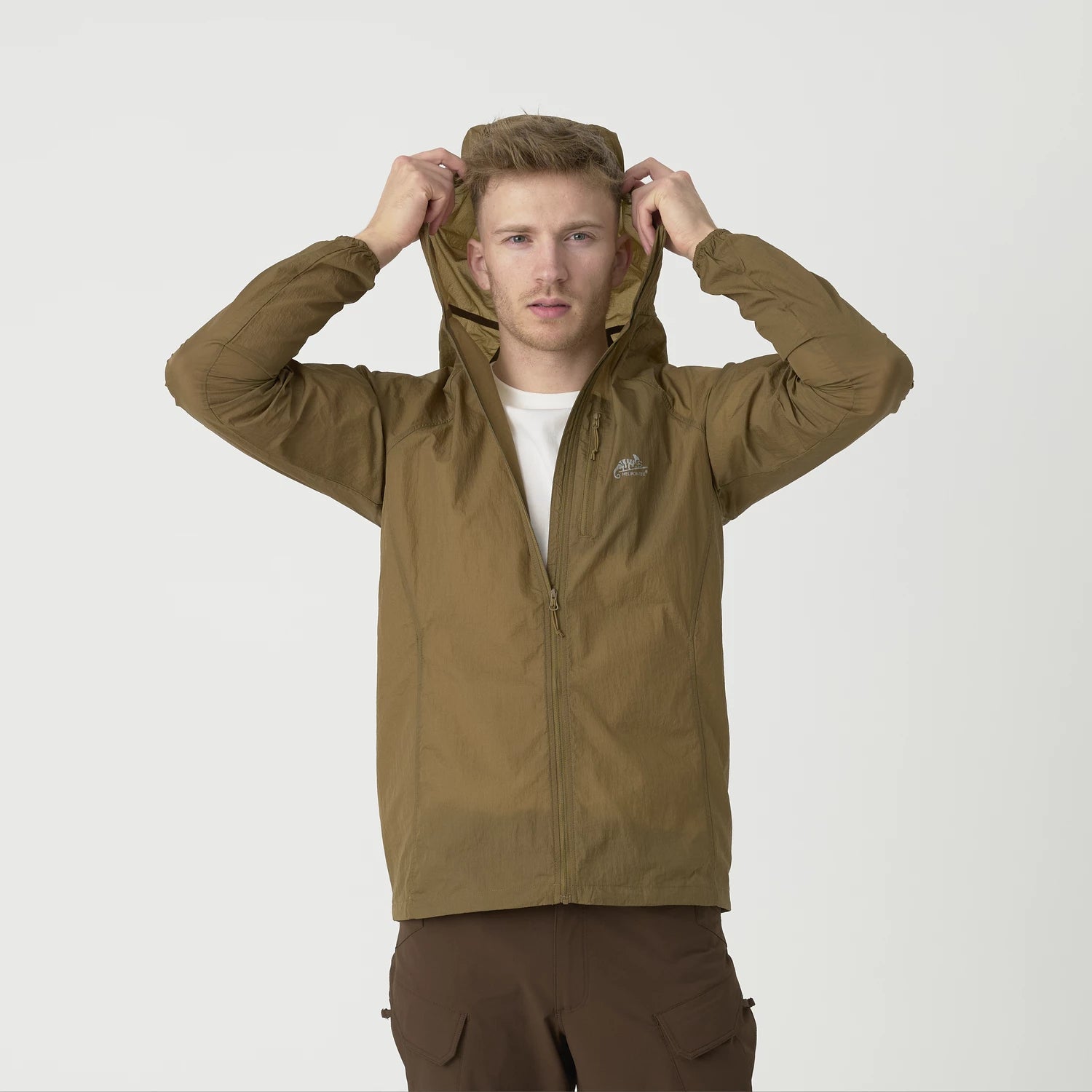 Helikon-Tex TRAMONTANE vetrovka WindPack Nylon, Flecktarn – detail 1